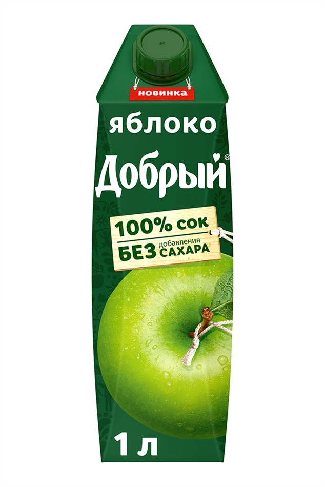 Сок Добрый яблоко 1л