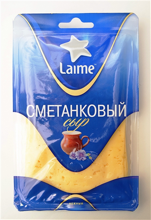 Сыр Лайме Сметанковый нарезка 125г