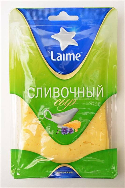 Сыр Лайме Сливочный нарезка 125г
