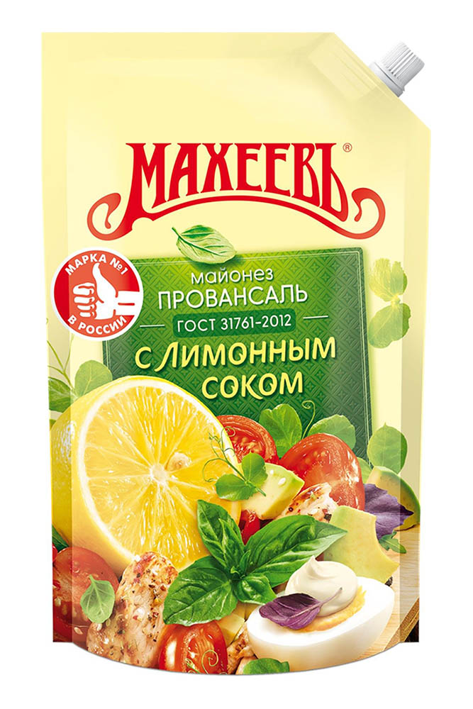 Майонез Махеевъ Провансаль с Лимонным соком 67% 380г