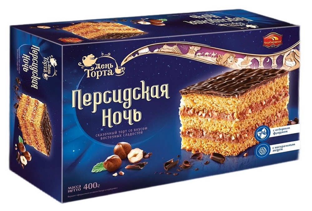 Торт Черемушки Персидская ночь 400г