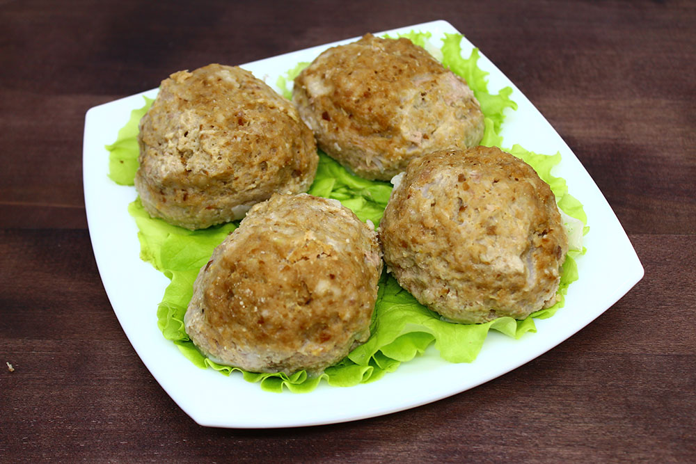 Котлеты мясные паровые