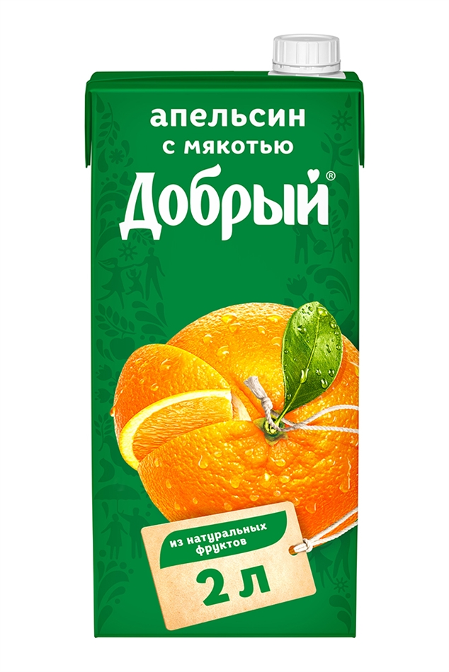Нектар Добрый апельсин 2л