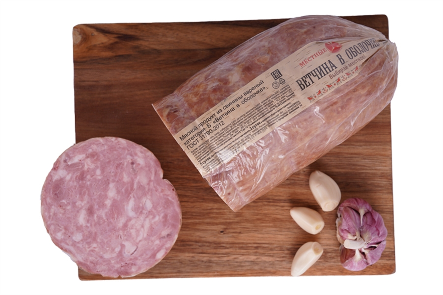 Ветчина Местные традиции в оболочке ГОСТ