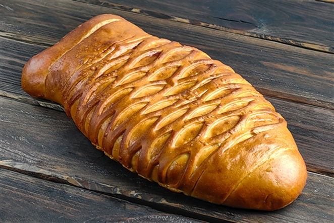 Пирог с треской