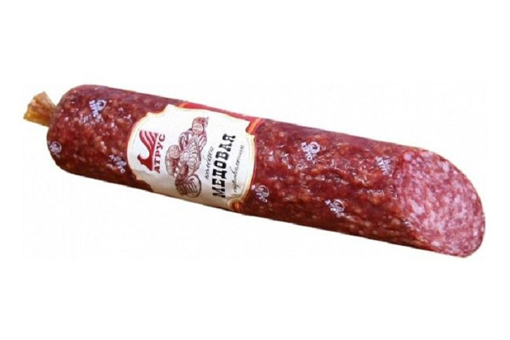 Колбаса Атрус Медовая сыровяленая полусухая