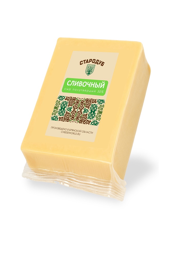 Сыр Сливочный 50% фас