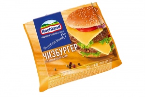 Сыр плавленный  Хохланд чизбургер 45% нарезка 150г
