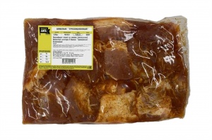 Шашлык Мясная Лига традиционный полуфабрикат  из свинины охлажденный