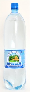 Вода Куртяевская минеральная газированная 1,5л