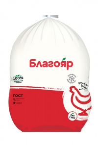 Тушка цыпленка бройлера 1сорт Благояр потрашеная замороженная