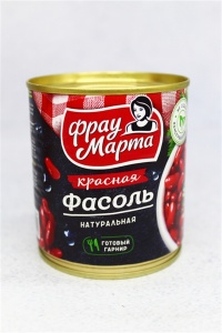 Фасоль Фрау Марта в собственном соку 310г