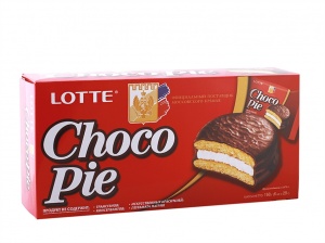 Печенье Лотте Чокопай прослоенное глазированное 6х28г 168г