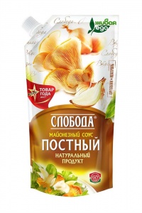 Майонезный соус Слобода постный 56% д/п 200мл