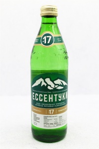 Минеральная вода Ессентуки №17 стеклянная бутылка 0,45л