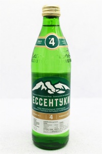 Минеральная вода Ессентуки №4 стеклянная бутылка 0,45л