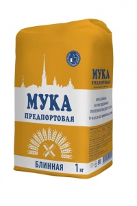 Мука Предпортовая блинная высший сорт 1кг