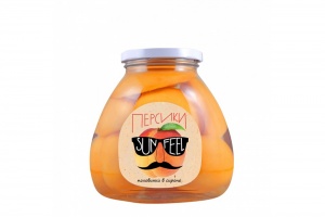 Персики СанФил в сиропе 580 мл