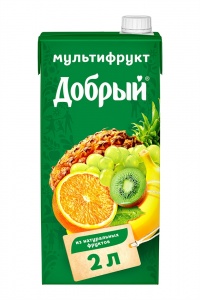 Нектар Добрый мультифрукт 2л