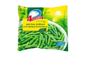 Фасоль 4 сезона стручковая зел 400г