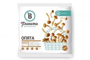 Грибы Планета Витаминов опята быстрозамороженные 300г