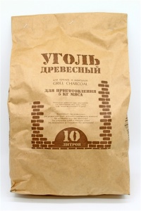 Уголь древесный 10л (1,5 кг)