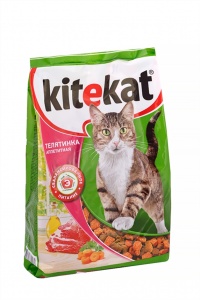 Корм Китикет для кошек Аппетитная телятинка 350г