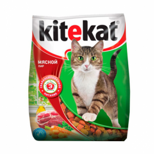 Корм Китикет для кошек Мясной пир 800г