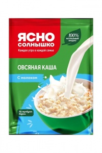 Каша Ясно солнышко овсяная классическая с молоком 45г