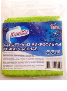 Салфетка Клюва универсальная микрофибра 1шт