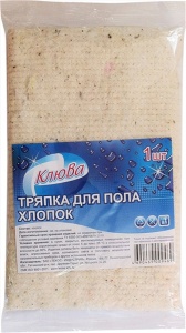 Тряпка для пола Клюва хлопок 1шт