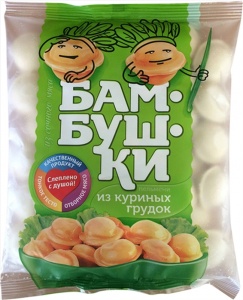 Пельмени Бамбушки из куриных грудок 430г