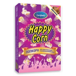 Попкорн Хэппи Корн карамель 100г
