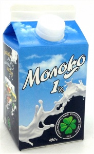 Молоко СМК питьевое пастеризованное 1,0% т п 450 г