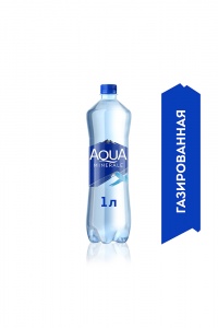 Вода Аква Минерале газированная 1л