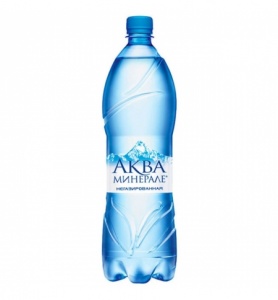Вода Аква Минерале негазированная 1л