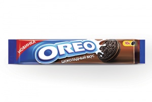 Печенье Орео с какао и начинкой со вкусом шоколада 95г