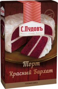 Смесь С.Пудовъ Торт Красный бархат 400г