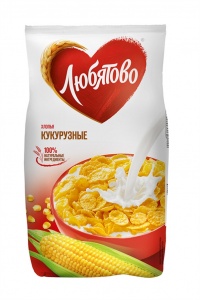 Завтрак Любятово хлопья кукрузные 300г