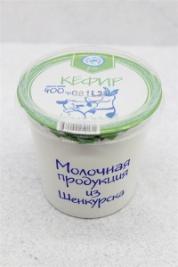 Кефир Шенкурск 2,5% стакан 400г