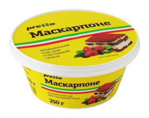 Сыр Претто Маскарпоне 80% пл/ст 250г