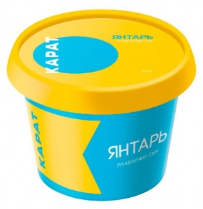 Сыр плавленный Карат Янтарь 45%  230г