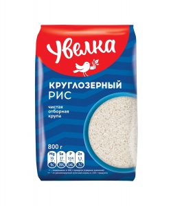 Рис Увелка круглозерный 800г