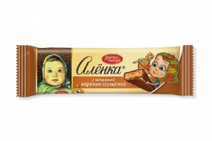 Шоколад Аленка с начинкой вареная сгущенка 48г