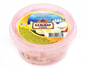 Кальмар Трескоед в рассоле 220г
