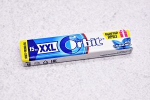 Жевательная резинка Орбит XXL Сладкая мята 19г