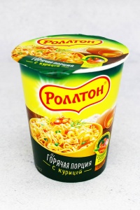Лапша Роллтон курица 70г