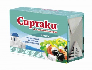 Сыр Сиртаки Классик для греческого салата 200г