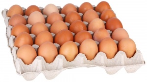 Яйцо куриное С1 30шт упак Зеленецкая ПТФ