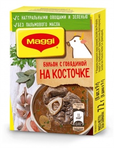 Бульон Магги говяжий на косточке 72г
